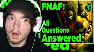 Game Theory FNAF Mysteries SOLVED pt 13 REACTION [upl. by Wyn]