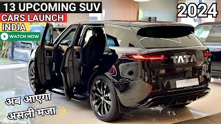 13 UPCOMING SUV CARS LAUNCH IN INDIA 2024  NEW CAR LAUNCH IN INDIA 2024  NEW CAR LAUNCHES 2024 [upl. by Eta]