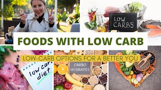 Healthiest Foods With Low And Zero Carbs  Low Carb Diet  High proteinLow Carb Foods [upl. by Lymann]