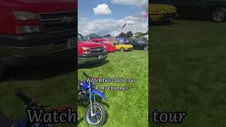 Transport show Enfield Pageant of Motoring 2024 London [upl. by Suiravad888]