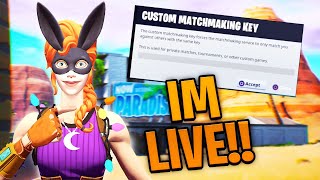 🔴 CHAPTER 2 OG REAL FORTNITE FASHION SHOWS LIVE  CUSTOM MATCHMAKING FORTNITE SCRIMS [upl. by Devland565]