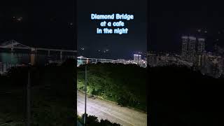 Diamond Bridge night view at a cafe [upl. by Cicero]