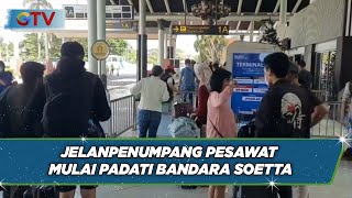 Jelang Nataru Penumpang Padati Bandara Soetta dan Terminal Kampung Rambutan  BIS 1912 [upl. by Adnole]