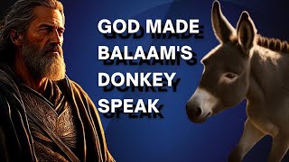 Balaams donkey spoke [upl. by Eagle]