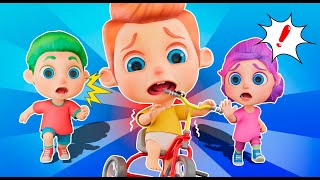 Wheels Go Round  Ride a Bike  Kids Songs amp Nursery Rhymes [upl. by Adnalor]