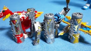 Power Rangers Dino Charge Kyoryuger toys [upl. by Albertine]