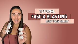 Using the FasciaBlaster Mini 2 and Face Blaster on my Knee  Howto Tutorial [upl. by Akenet]