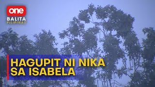 OBP  Ilang bahagi ng Isabela isinailalim sa signal no 4 dahil sa bagyong NikaPH [upl. by Blossom]