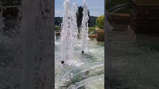 Falling Rock NemacolinResort  Travel Diaries water fountain golf [upl. by Oijres929]