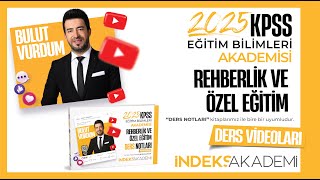 1 2025 KPSSRehberlik Rehberliğe Giriş IÇağdaş Eğitim ve Öğrenci Kişilik HizmetleriBulut VURDUM [upl. by Harlene]