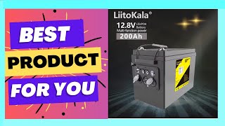 LiitoKala 12V 200Ah 300Ah LiFePO4 Battery 100Ah 120Ah 150Ah Campers Waterproof [upl. by Cornie432]