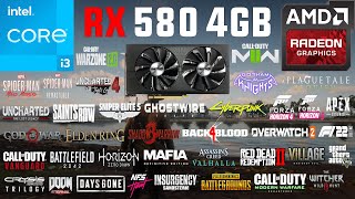 RX 580 Test in 50 Games in 2023  Epic Gaming Performance [upl. by Refennej]