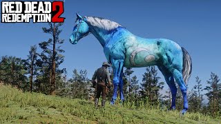 The rarest coat horse I ever found in this game  RDR2 [upl. by Renaud]