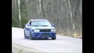 AUDI S2 Launching  amazing exhaust sound [upl. by Reinaldo633]