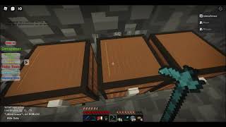 Upgrading the bunker amp Making a Mob Spawner EPISODE2 Roblox WorldCraft [upl. by Darooge]