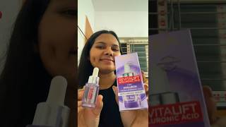 Loreal Revitalift Hyaluronic Acid Serum Review lorealhyaluronicacidserum serum skincare skin [upl. by Cad861]