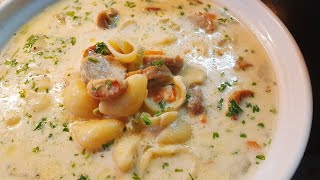 SOPAS  Filipino Chicken Macaroni Soup  Perfect Soup For Rainy Days 🌧 delicious souprecipe [upl. by Yolane390]