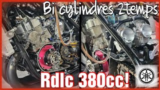 vlog BI cylindres yamaha 350 RDLC  jen rêvais 😍 [upl. by Nevla586]