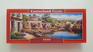 Castorland 600 Carmax Puzzle Timelapse [upl. by Aklim]