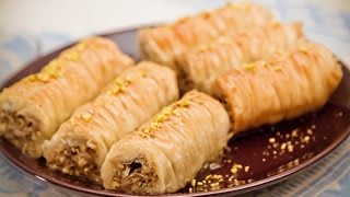 Пахлава Рецепт приготовления Baklava rolls [upl. by Urbas]