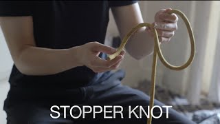 Climbing tips Stopper knot DONT RAPPEL WITHOUT [upl. by Georgeta]