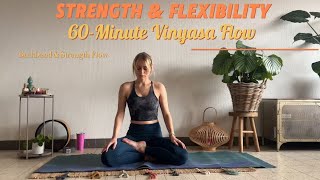 60 minutes Flow to Bridge Strengthening the Spine amp Shoulders [upl. by Ethan413]