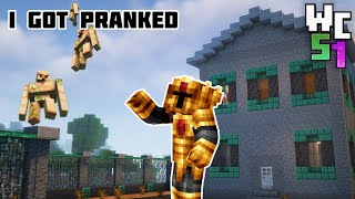 GETTING PRANKED amp MORE MEGA BASE  Whimsicraft S1 Ep 22 [upl. by Florian]