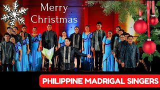 TAGALOG FILIPINO CHRISTMAS SONGS 2023  PHILIPPINE MADRIGAL SINGERS [upl. by Yelrahs539]