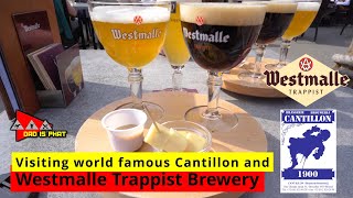 World famous Cantillon and Westmalle Trappist Brewery [upl. by Kalin]