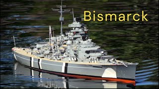 Bismarck at Southport Model Boat Club [upl. by Jazmin]