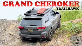 Grand Cherokee Trailhawk 4x4 OffRoading 2022 Compilation Rock Crawling Hill Climbing [upl. by Lorelle]