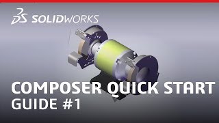 SOLIDWORKS Composer Quick Start Guide 1 Importing amp Navigating CAD Assemblies [upl. by Sawtelle570]