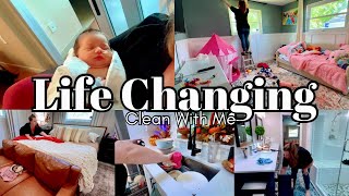 LIFE CHANGING UPDATE CLEAN WITH ME  GET IT ALL DONE CLEANING MOTIVATION  HOMEMAKER MOTIVATION [upl. by Ataymik]