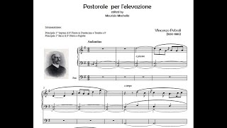 Vincenzo Petrali 18301889 Pastorale per lelevazione [upl. by Etterb]