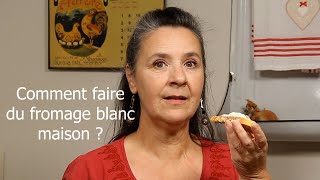 Comment faire du fromage blanc à la maison [upl. by Leslee]