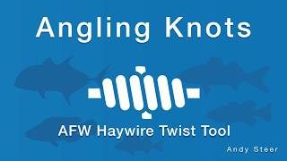 AFW haywire twist tool [upl. by Ednargel561]