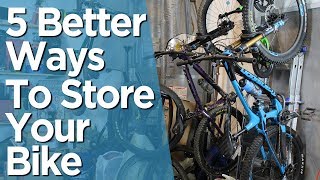 Five Bike Storage Solutions That Dont Stink [upl. by Airat]