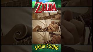 Ocarina of Time  Sarias Song Mandolin Cover [upl. by Amitak]