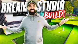 I built the DREAM golf studio [upl. by Luanni]