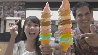 Japanese Ice Cream Flavor Challenge ★ ONLY in JAPAN 34 [upl. by Kirat205]