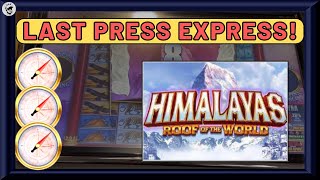 🤯 LAST PRESS ULTRA PREMIUM PLAY Bonus On Himalayas Roof Of The World Slot  What Will It Pay [upl. by Eibmab462]