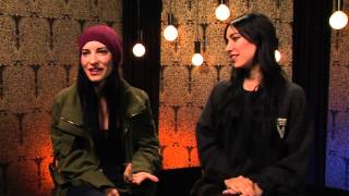 The Veronicas Interview July 2012  On Being Mistaken For Lady Gaga  The Olsen Twins [upl. by Rothberg]