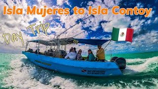 Day Trip from Isla Mujeres to Isla Contoy Mexico 🇲🇽 [upl. by Heidt]