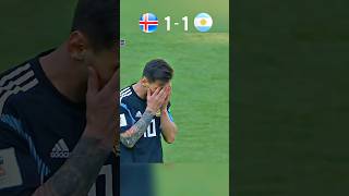 🇮🇸Iceland vs 🇦🇷Argentina world cup 2018 [upl. by Flessel]