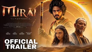 Mirai  Movie Trailer  Teja Sajja  Karthik Gattamneni  TG Vishwa Prasad  Telugu Movie Trailer [upl. by Trub50]