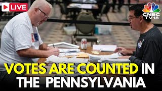 US Election Results 2024 LIVE Votes Are Counted in The Battleground State of Pennsylvania  N18G [upl. by Necyrb]