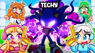 Techy Turns Into DARK Sonic In Roblox Rivals… [upl. by Tawsha]