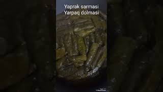 goldhands yapraksarması yarpaqdolmasi keşfet sabryaalil trending karauzumhabbesi shorts [upl. by Arodnahs]