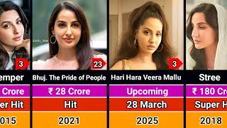 Nora Fatehi Hits and Flops Movies List  Nora Fatehi All Movies List [upl. by Lionello]