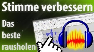 Audacity Stimme verbessern Lets Play Rap Singen  Tutorial 2018 German [upl. by Schulein]